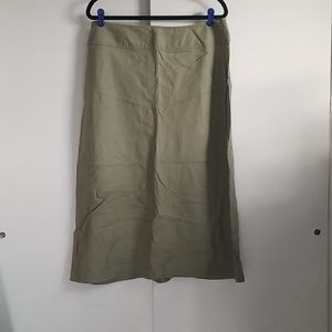 J.jill linen skirt 18 petite